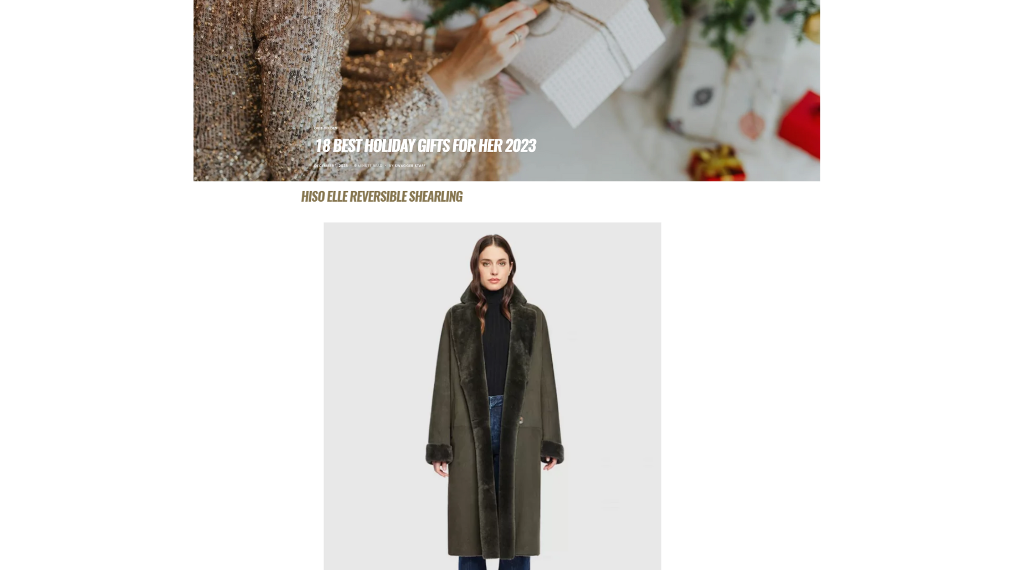 hiso featured on swagger magazine