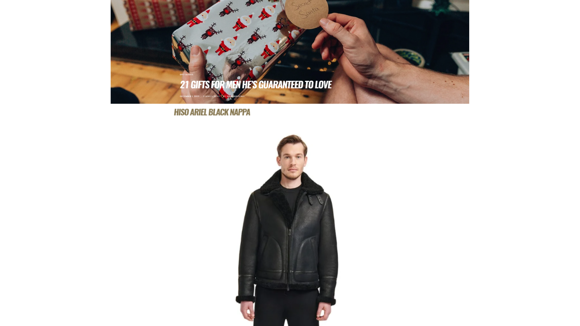 Hiso featured on Swagger Magazine