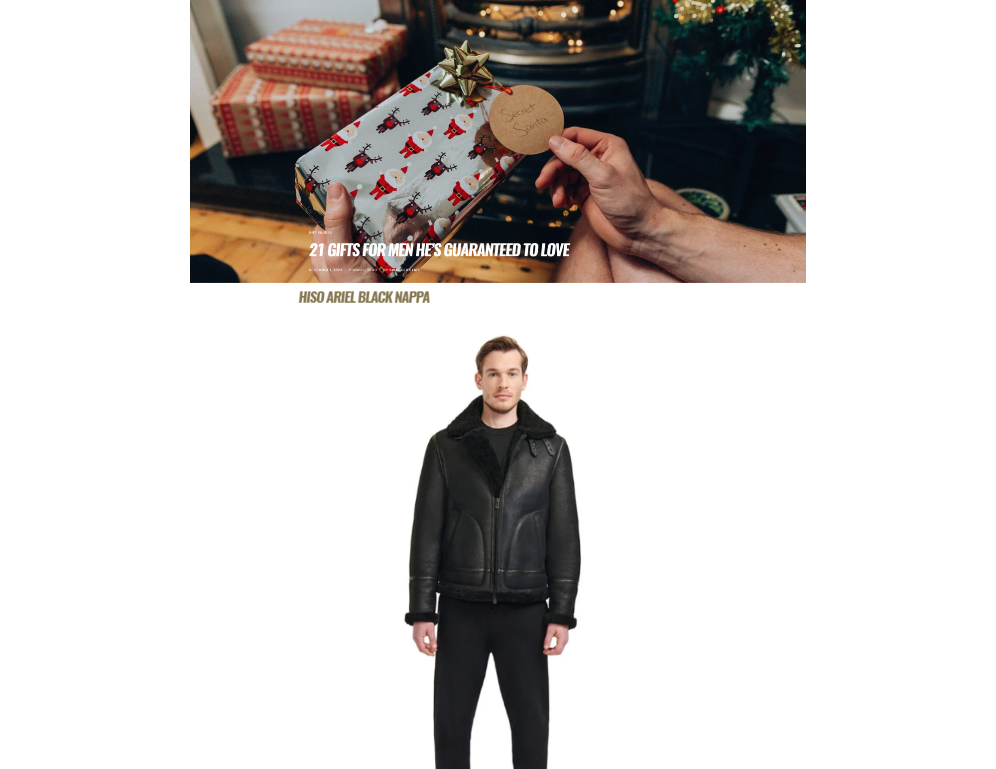 Hiso featured on Swagger Magazine