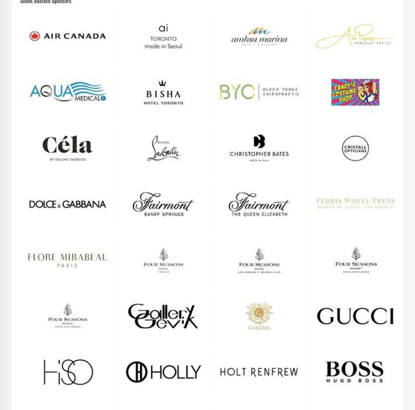 HiSO sponsorship for CANFAR Bloor Street Entertains