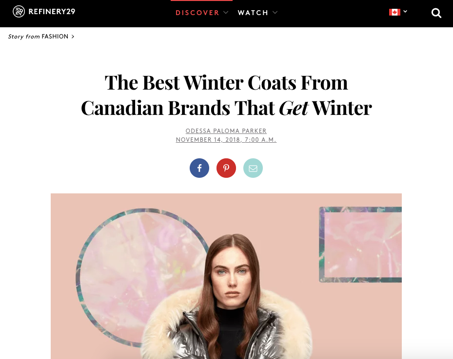 HISO Featured in Refinery29