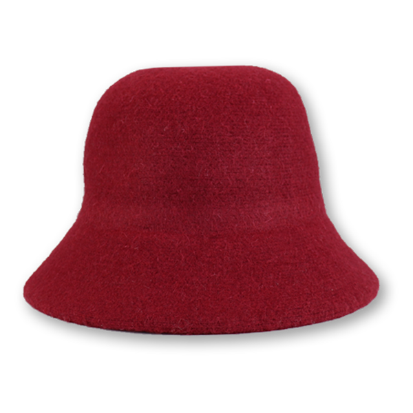 Elevate your winter style with our Beet Wool Felt Adjustable Cloche Style Bucket Hat. Crafted from premium wool, this designer accessory offers warmth and sophistication. Its adjustable design ensures a perfect fit, while the cloche style adds a timeless charm to your cold-weather ensemble.