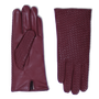 Elevate your winter ensemble with our Burgundy Basket Weave Nappa Leather Gloves. Crafted from premium leather with a stylish basket weave design, these designer gloves offer both warmth and sophistication. Embrace luxurious comfort and timeless style during the chilly season with this essential accessory.