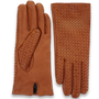 Stay stylish and warm this winter with our Cognac Basket Weave Nappa Leather Gloves. Crafted with premium leather and featuring a chic basket weave design, these designer gloves offer luxurious warmth and style. Elevate your cold-weather ensemble with this essential accessory for the fashion-forward.
