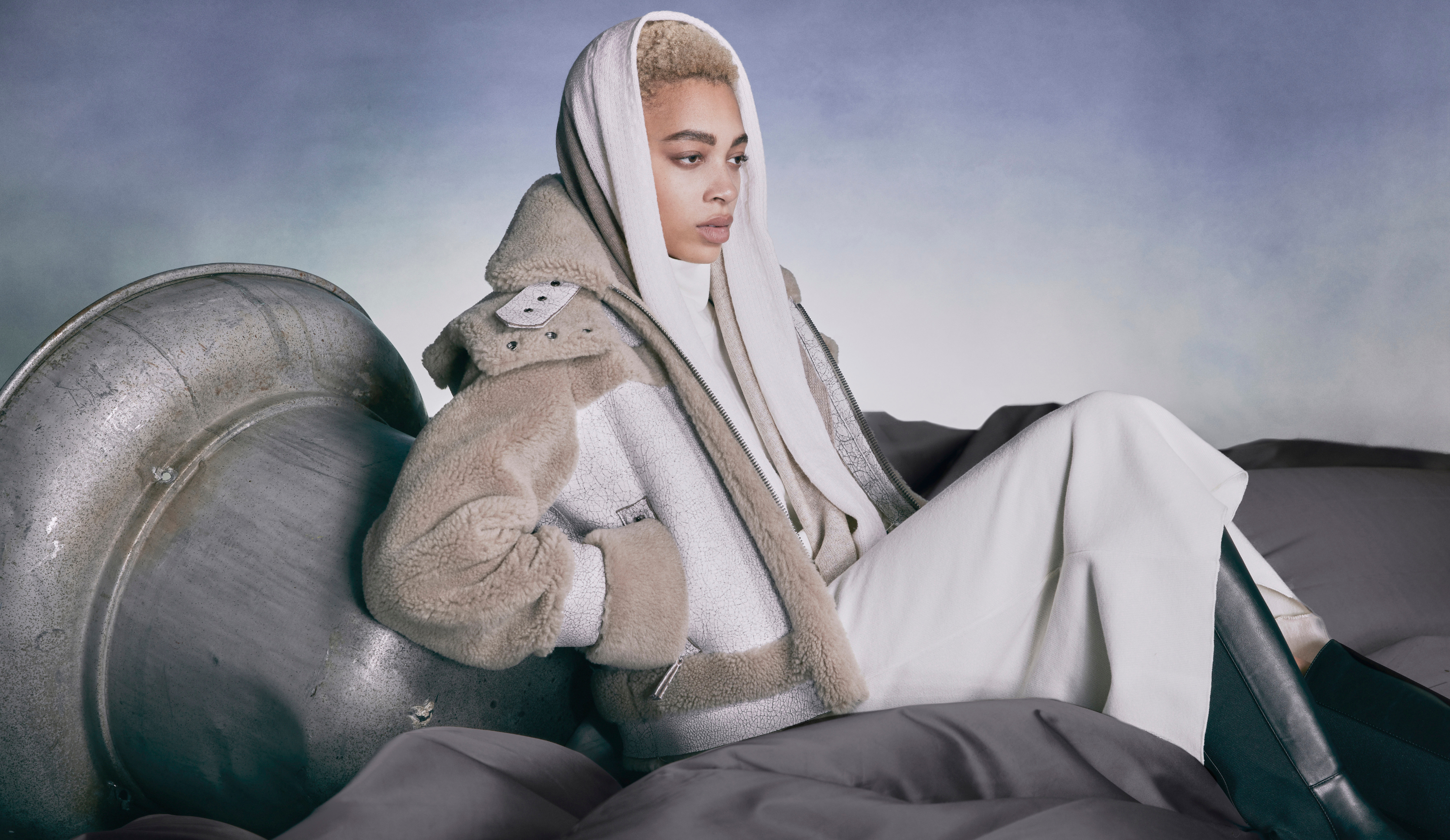 Sheepskin 2025 coat outlet
