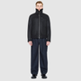 Aries Jet Mojito Shearling Bomber Jacket displayed on a model, showcasing luxury winter warmth and high-quality craftsmanship.