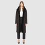The ZIRA Coat is a heritage-inspired vintage reversible shearling jacket crafted in java nappa and iron wool. Designed to flip effortlessly from sleek nappa to plush iron wool teddy, it delivers versatile styling for both après-ski sophistication and everyday cold-weather elegance. Featuring a relaxed dropped shoulder, notch collar, and 3-button closure, ZIRA combines modern tailoring with timeless texture. Practical zip pockets on the nappa side and patch pockets on the teddy side