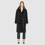 The ZIRA Coat is a heritage-inspired vintage reversible shearling jacket crafted in java nappa and iron wool. Designed to flip effortlessly from sleek nappa to plush iron wool teddy, it delivers versatile styling for both après-ski sophistication and everyday cold-weather elegance. Featuring a relaxed dropped shoulder, notch collar, and 3-button closure, ZIRA combines modern tailoring with timeless texture. Practical zip pockets on the nappa side and patch pockets on the teddy side