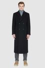 The ATLAS Coat is an elongated double-breasted silhouette crafted from a premium wool blend in an camel melange hue. Designed with structured shoulders and a tailored regular fit through the body, it delivers sharp architectural lines and a refined drape. A wide notch lapel and double-breasted button closure give it a clean, minimalist finish, while discrete side welt pockets and a single back vent add classic functionality. Fully lined for comfort, ATLAS serves as a  statement piece for cold-weather
