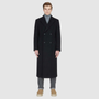 The ATLAS Coat is an elongated double-breasted silhouette crafted from a premium wool blend in an camel melange hue. Designed with structured shoulders and a tailored regular fit through the body, it delivers sharp architectural lines and a refined drape. A wide notch lapel and double-breasted button closure give it a clean, minimalist finish, while discrete side welt pockets and a single back vent add classic functionality. Fully lined for comfort, ATLAS serves as a  statement piece for cold-weather