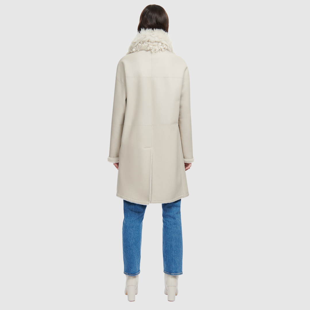 HiSO August Ivory Reversible Shearling