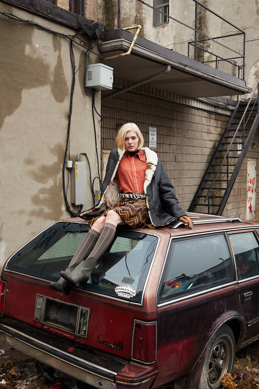 The Wynn - Shearling Coat for Women - 2019 Collection No Longer Available